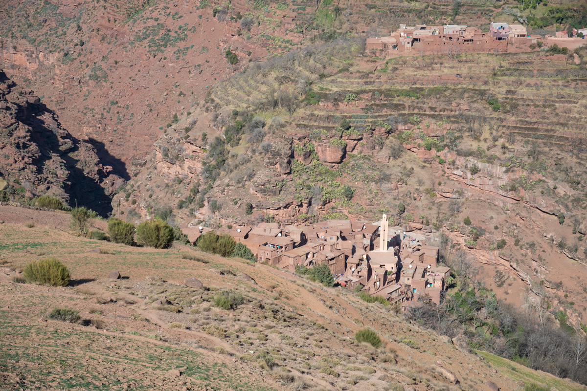 Berber village in the High Atlas