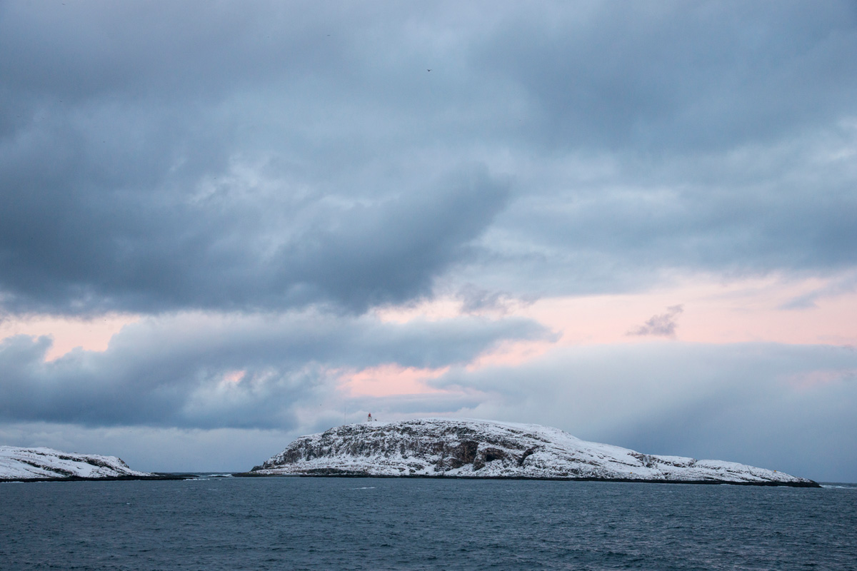 Hornøya im Winter