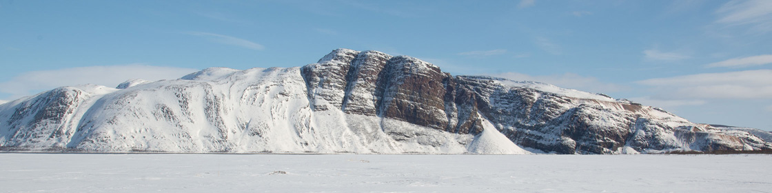 Mouth of Tana in winter