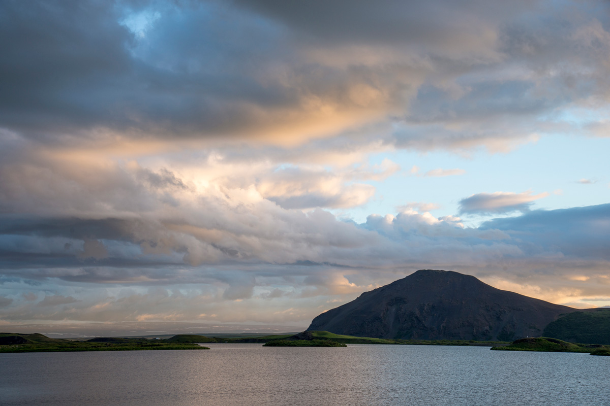 Mývatn at dusk