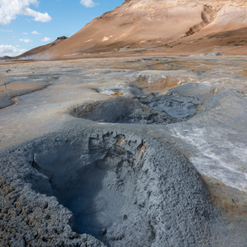 Geothermal area of Hverarönd