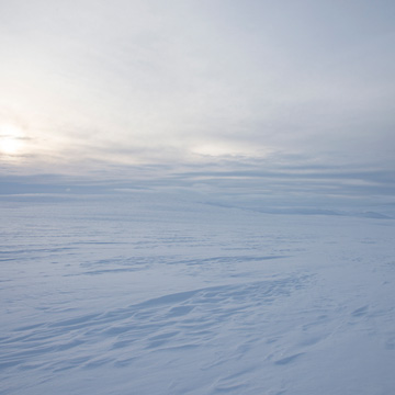 Varanger peninsula in winter